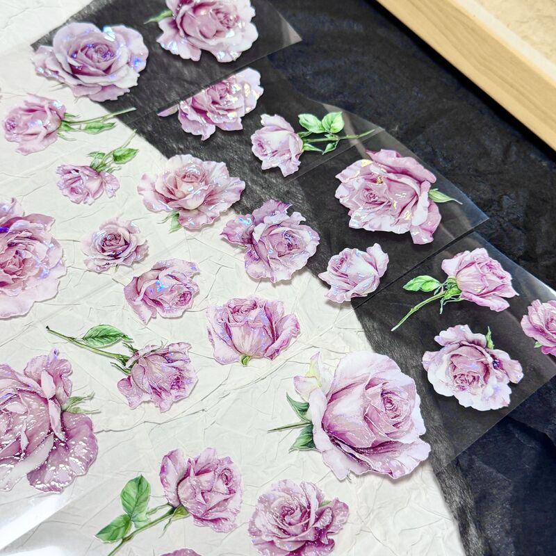 QYマステ6月新作 Dusky Rose  6cm×5M 貝殻光