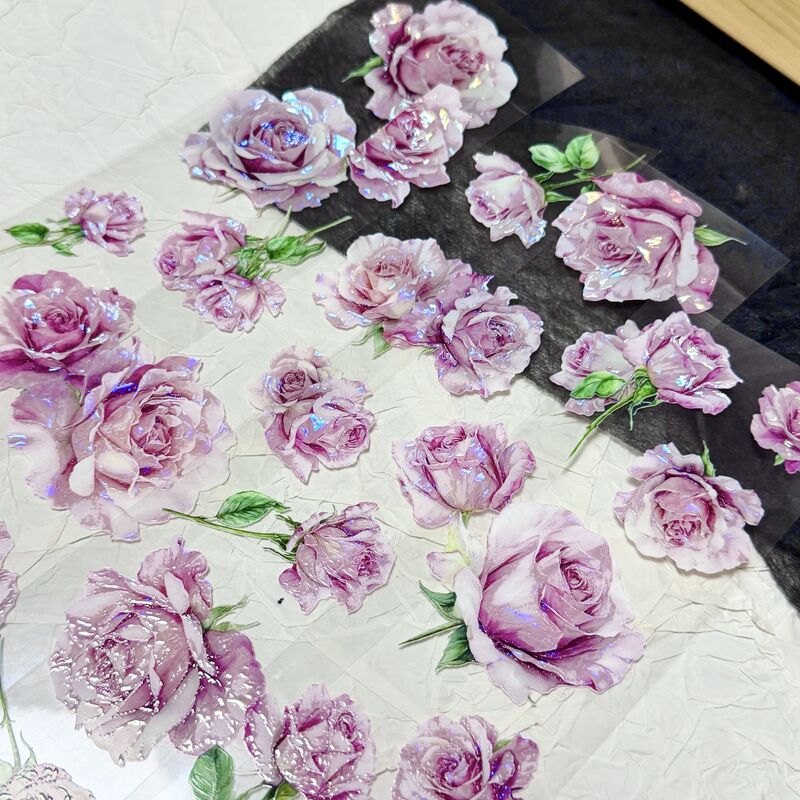 QYマステ6月新作 Dusky Rose  6cm×5M 貝殻光