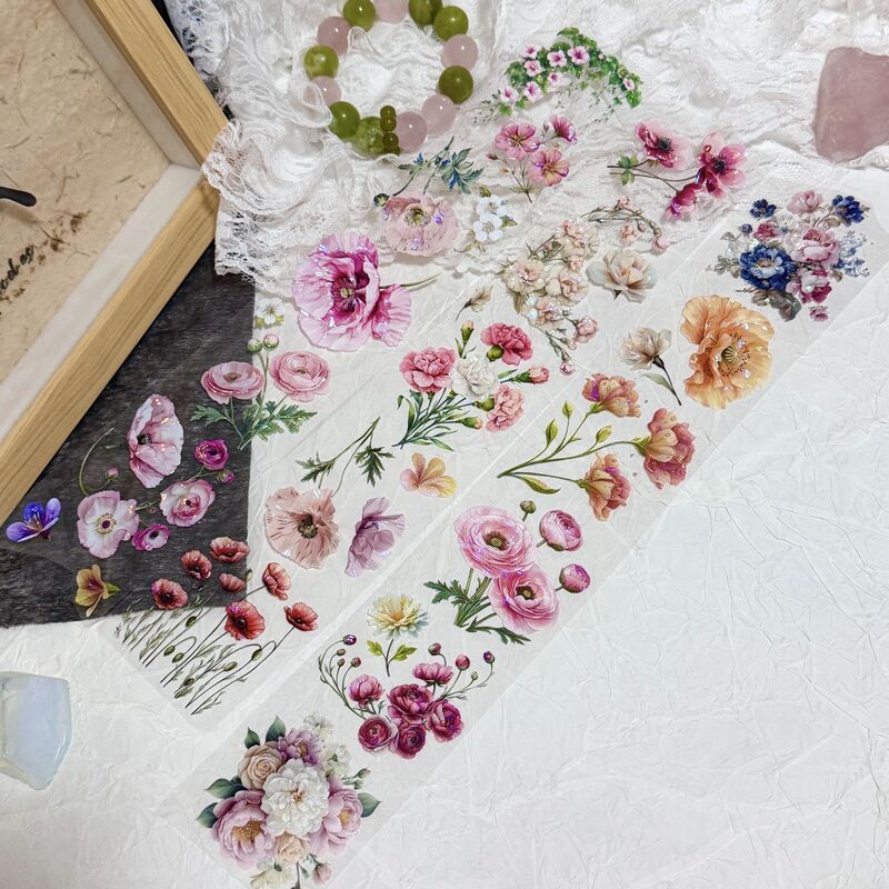 QYマステ12月新作Every flower 貝殻光