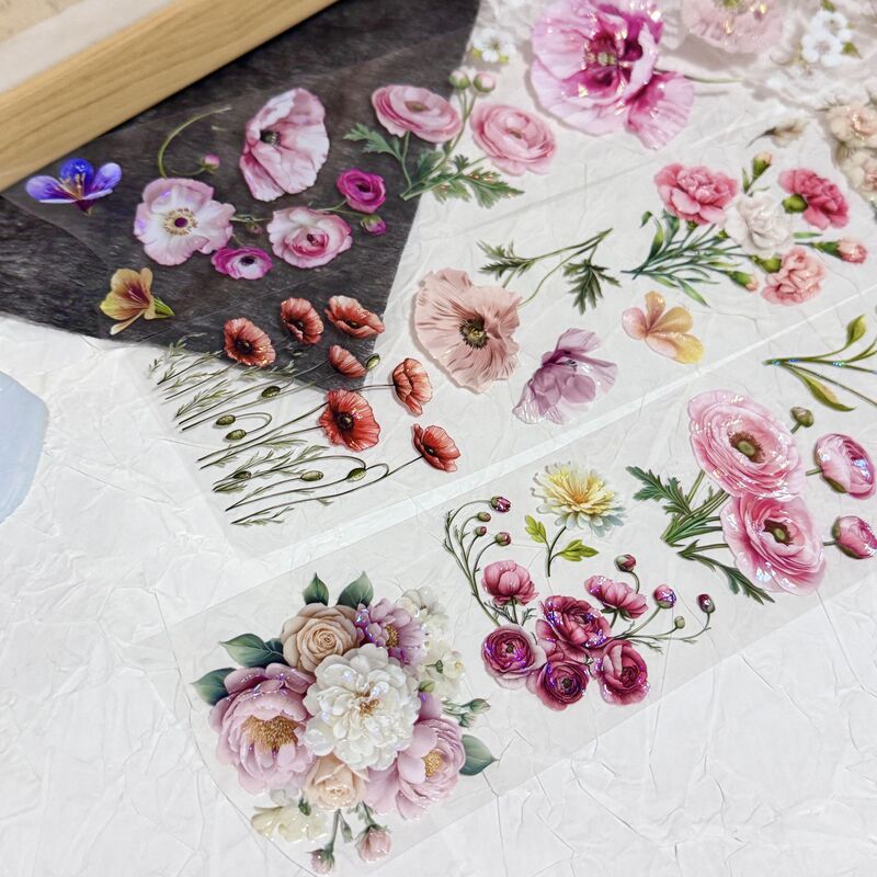 QYマステ12月新作Every flower 貝殻光