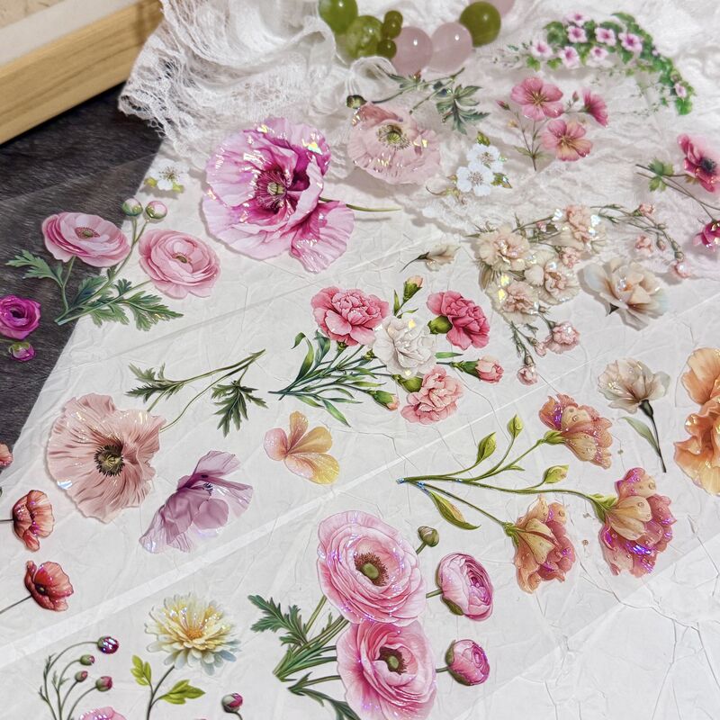 QYマステ12月新作Every flower 貝殻光