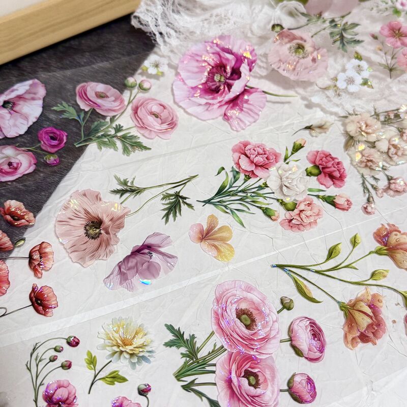 QYマステ12月新作Every flower 貝殻光