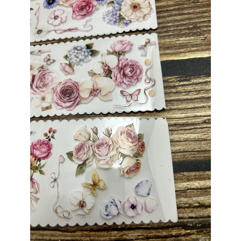 QYマステ7月新作♡Floral Blooming PET