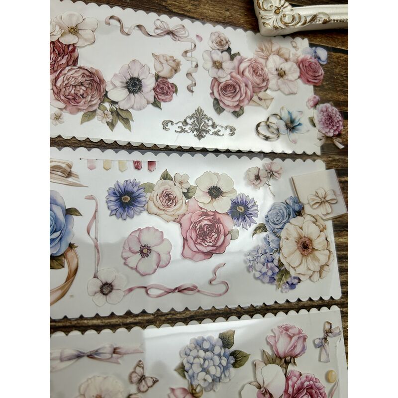 QYマステ7月新作♡Floral Blooming PET