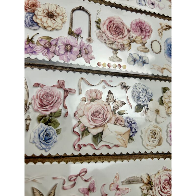 QYマステ7月新作♡Floral Blooming PET