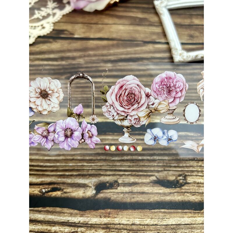 QYマステ7月新作♡Floral Blooming PET