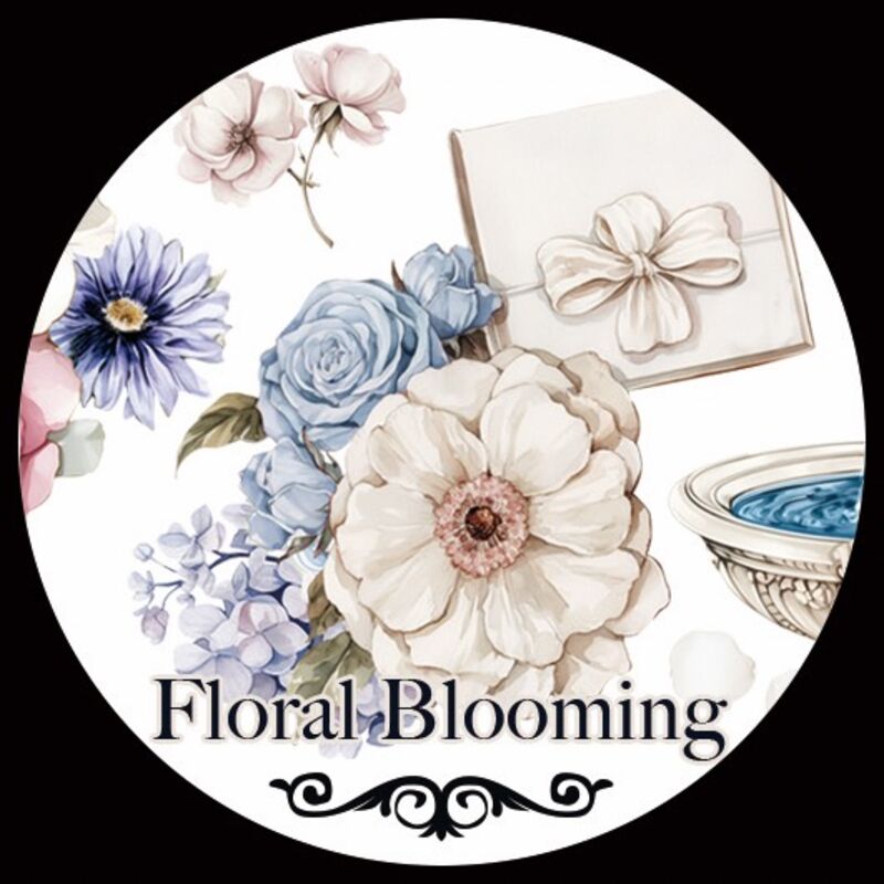QYマステ7月新作♡Floral Blooming PET