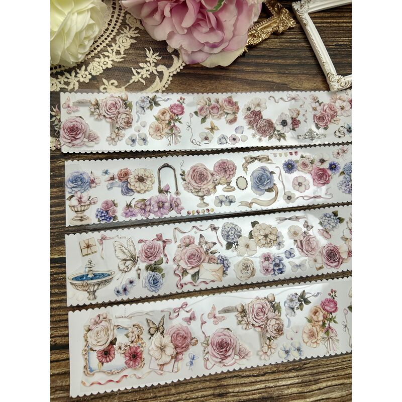 QYマステ7月新作♡Floral Blooming PET