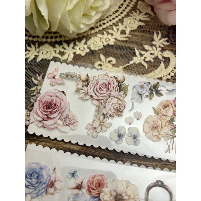 QYマステ7月新作♡Floral Blooming PET