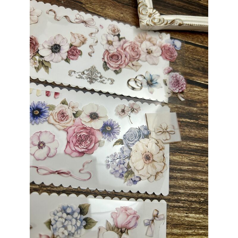 QYマステ7月新作♡Floral Blooming PET