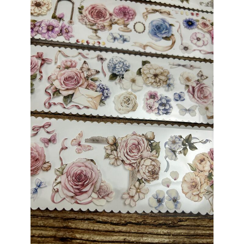 QYマステ7月新作♡Floral Blooming PET