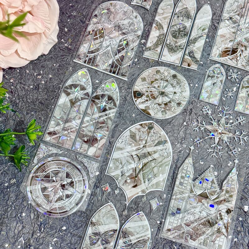 QYマステ8月新作☆French windows-Brown 貝殻光