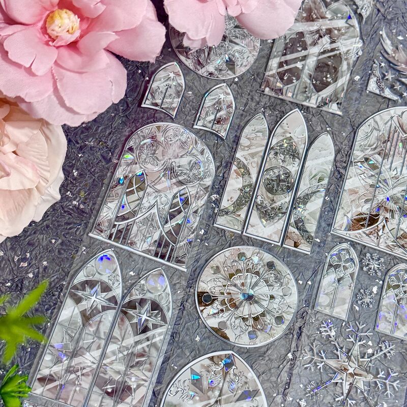 QYマステ8月新作☆French windows-Brown 貝殻光