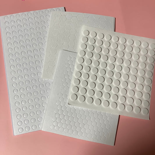 立体コラージュ用両面EVAクッションテープ４種セット合計640個