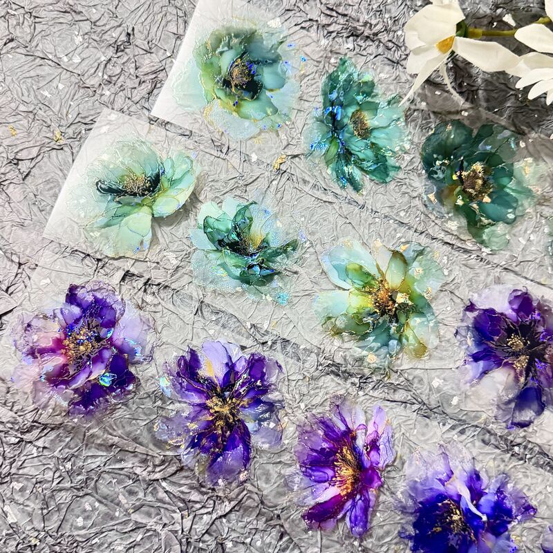 QYマステ8月新作Gilded Haze 6cm×5M 貝殻光