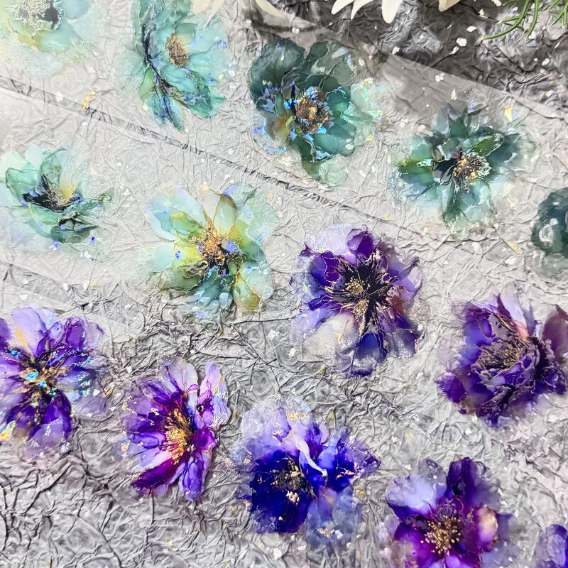 QYマステ8月新作Gilded Haze 6cm×5M 貝殻光