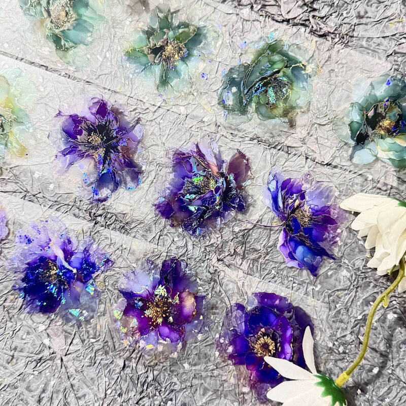 QYマステ8月新作Gilded Haze 6cm×5M 貝殻光