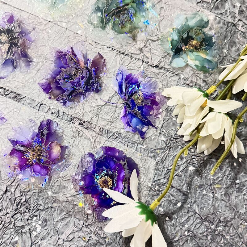 QYマステ8月新作Gilded Haze 6cm×5M 貝殻光