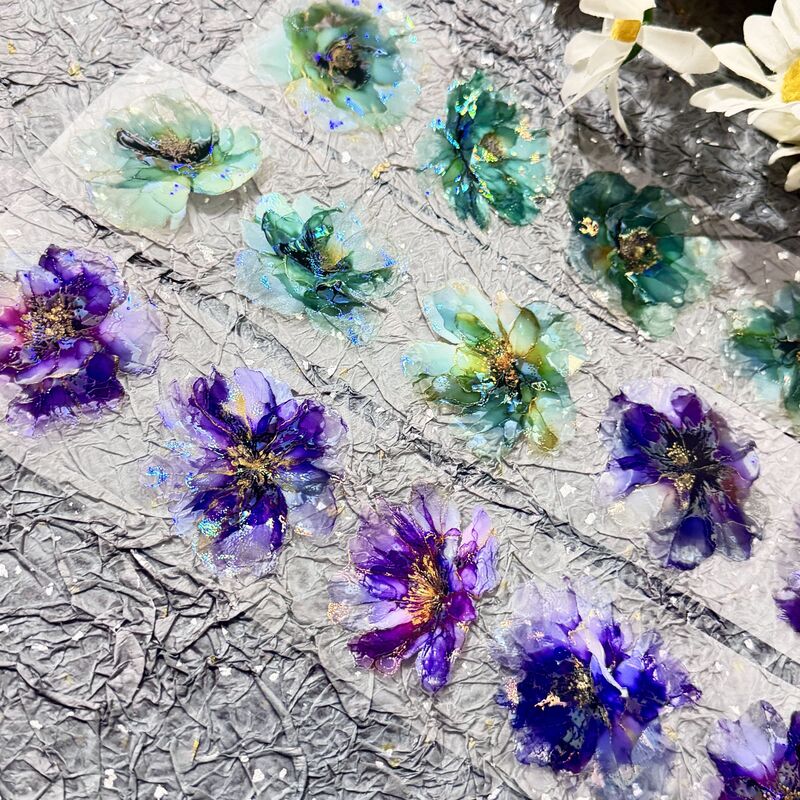 QYマステ8月新作Gilded Haze 6cm×5M 貝殻光