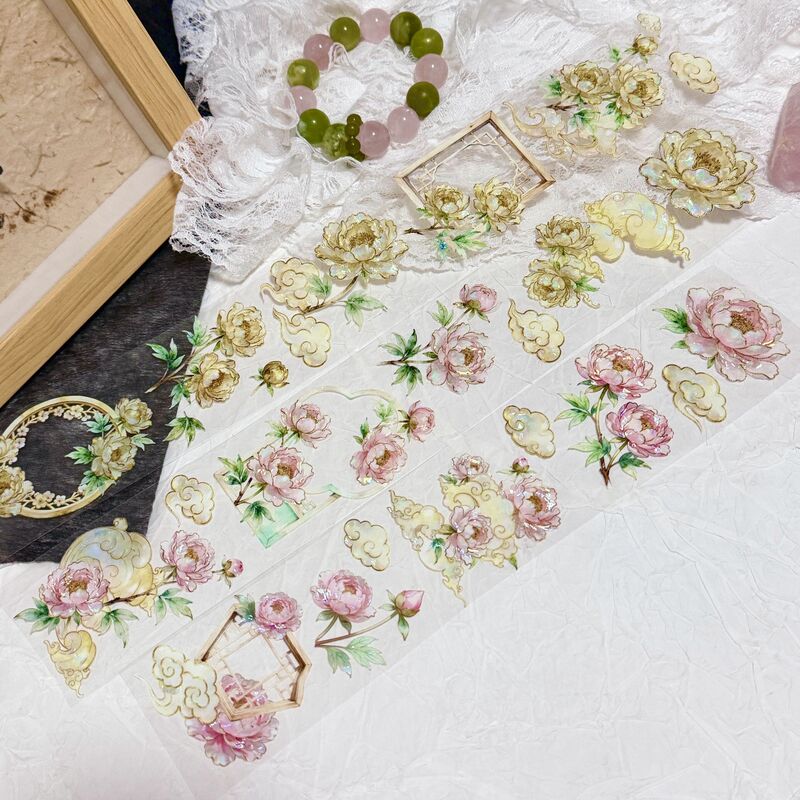 QYマステ12月新作Golden Peony 貝殻光