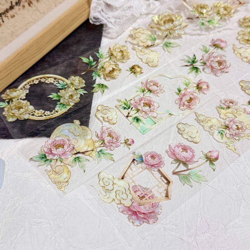 QYマステ12月新作Golden Peony 貝殻光