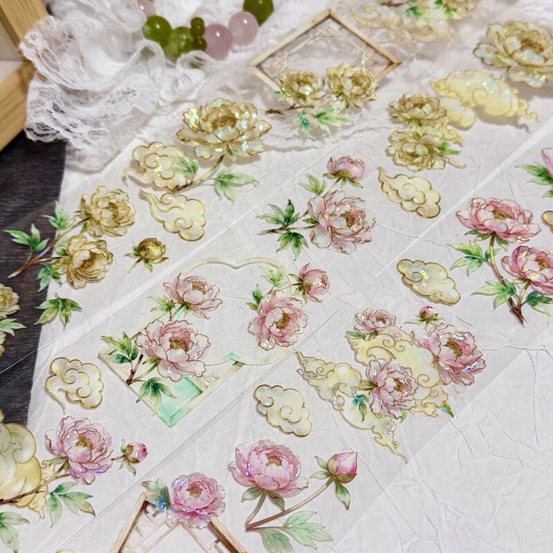 QYマステ12月新作Golden Peony 貝殻光