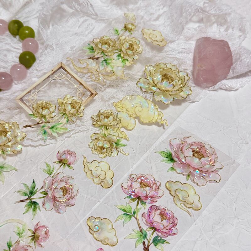 QYマステ12月新作Golden Peony 貝殻光