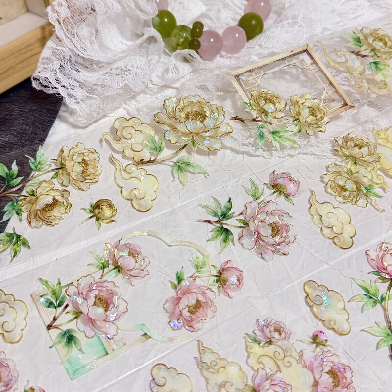 QYマステ12月新作Golden Peony 貝殻光