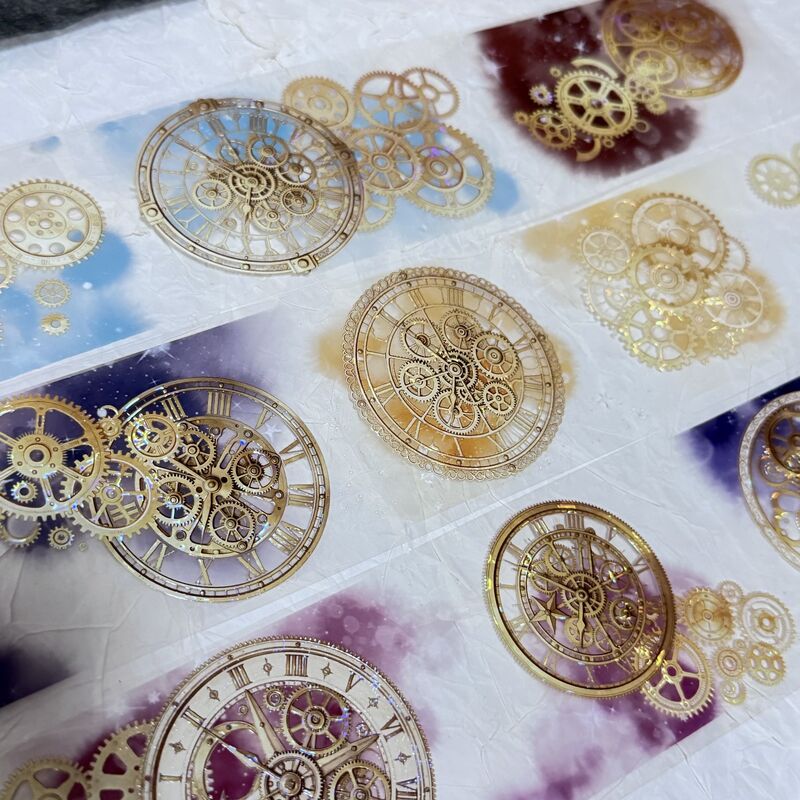 QYマステ10月新作Golden Tick 6cm×5M 貝殻光