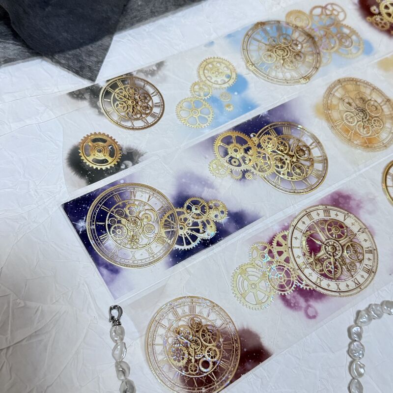 QYマステ10月新作Golden Tick 6cm×5M 貝殻光