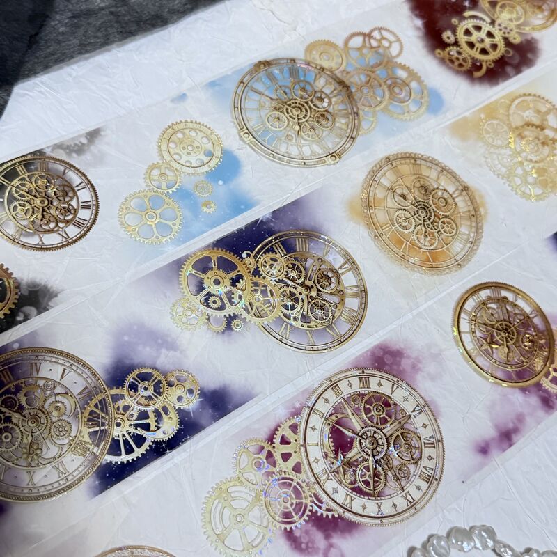 QYマステ10月新作Golden Tick 6cm×5M 貝殻光