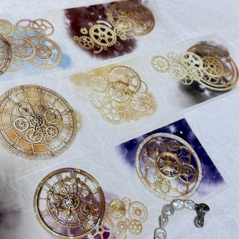 QYマステ10月新作Golden Tick 6cm×5M 貝殻光