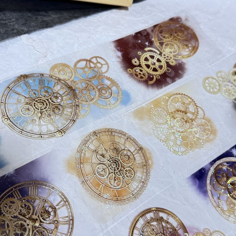 QYマステ10月新作Golden Tick 6cm×5M 貝殻光