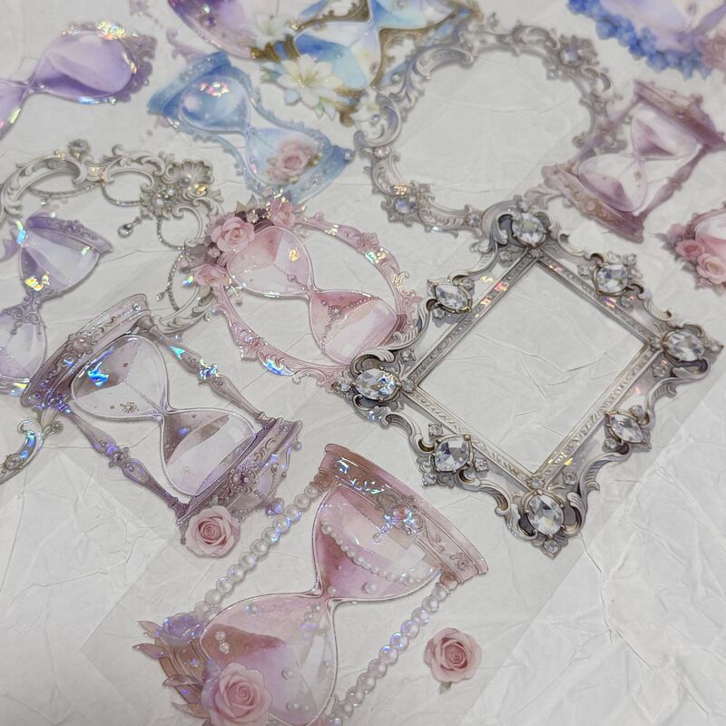 QYマステ4月新作Hourglass 6cm×5M 貝殻光