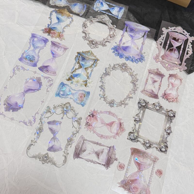 QYマステ4月新作Hourglass 6cm×5M 貝殻光