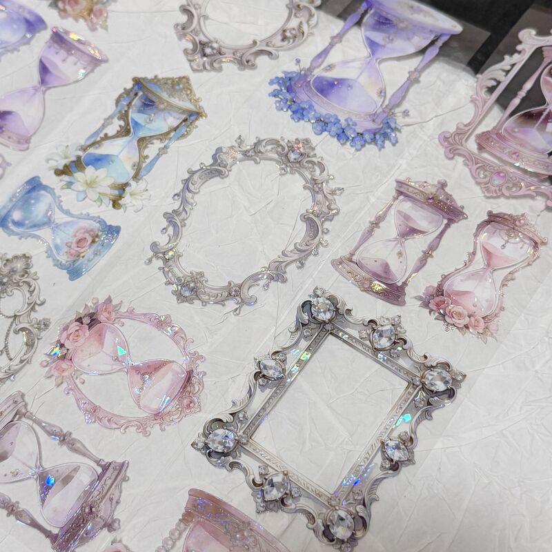 QYマステ4月新作Hourglass 6cm×5M 貝殻光