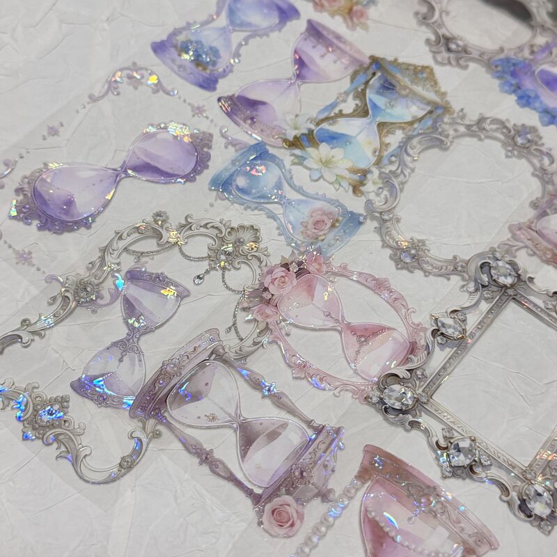 QYマステ4月新作Hourglass 6cm×5M 貝殻光