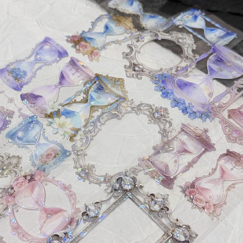 QYマステ4月新作Hourglass 6cm×5M 貝殻光