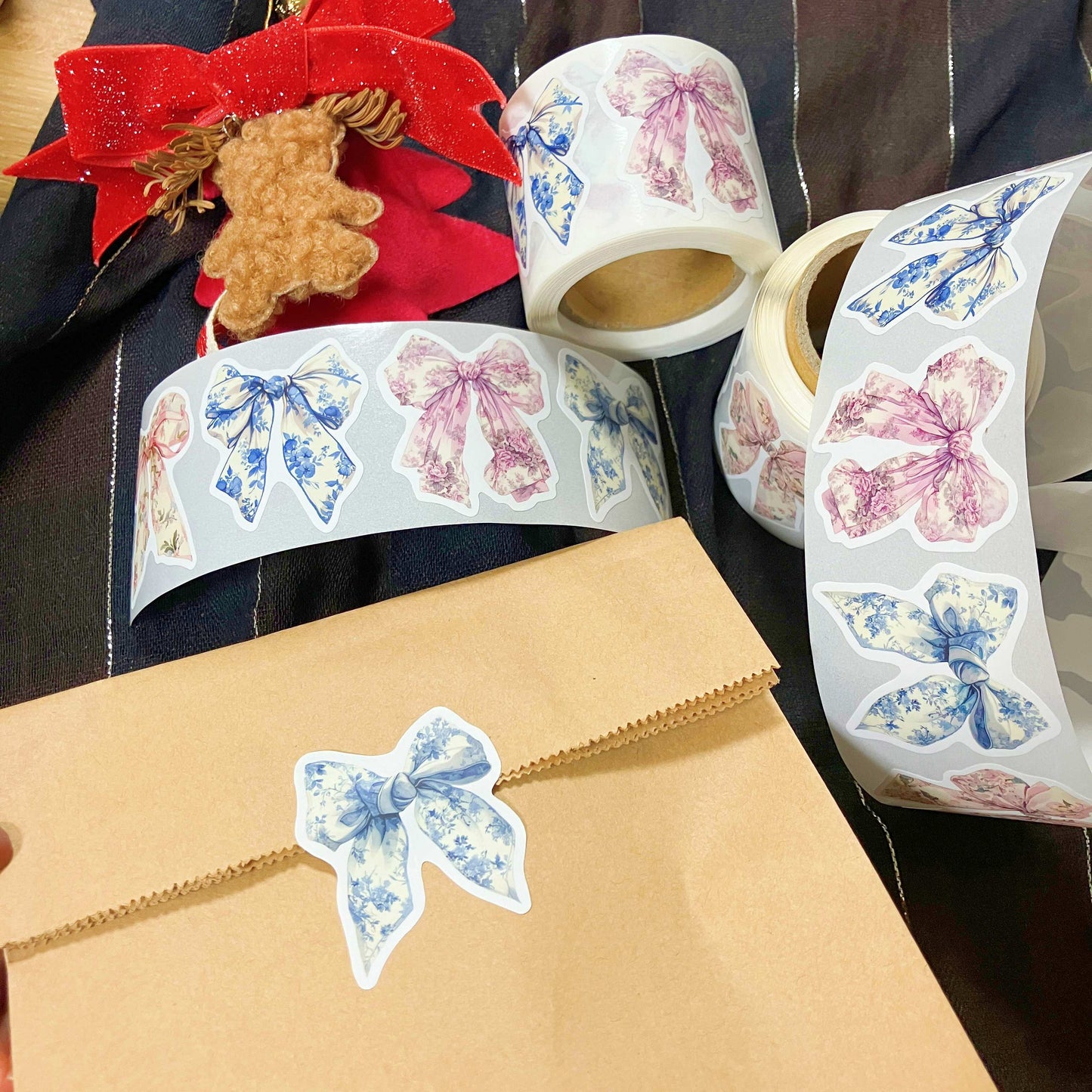 QYロールシール・リボン