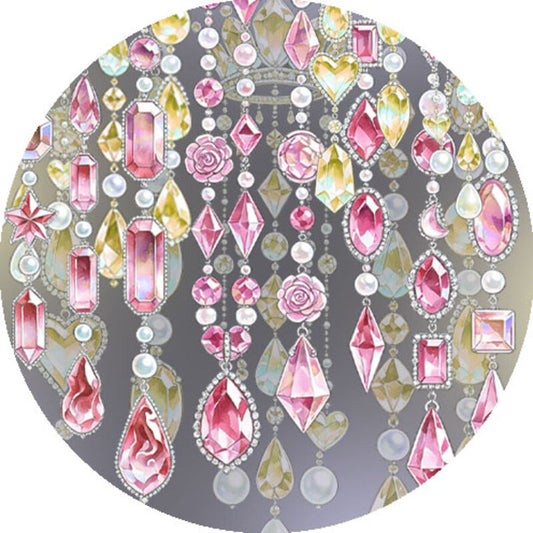 QYマステ8月新作Ice Crystal 6cm×5M 貝殻光