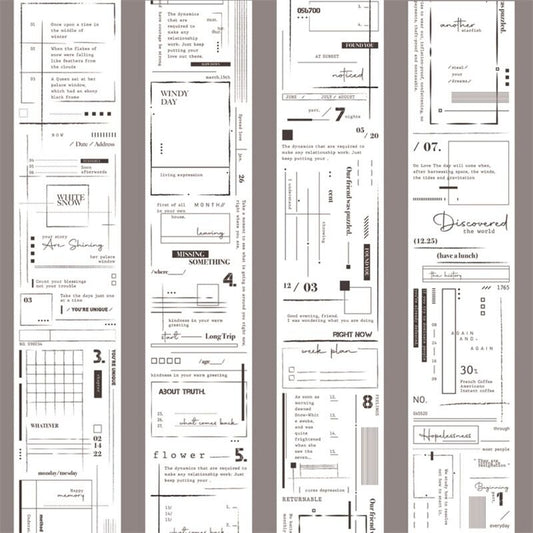 JDSZマステ打底线条 5cm×10M(100cmループ)PET