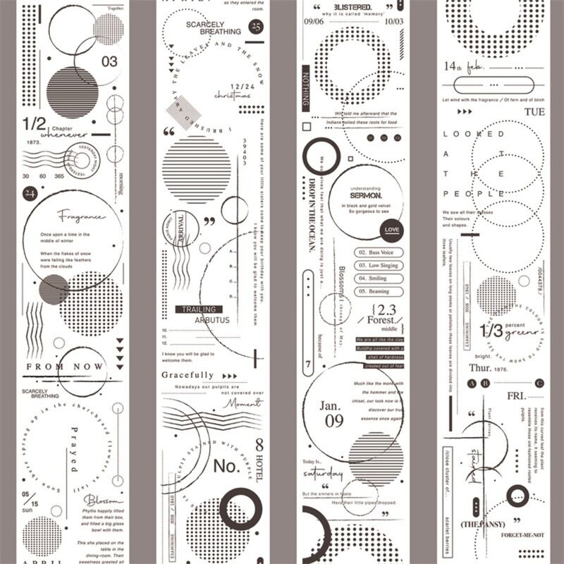 JDSZマステ打底印记 5cm×10M(100cmループ)PET