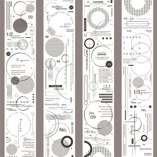 JDSZマステ打底印记 5cm×10M(100cmループ)PET