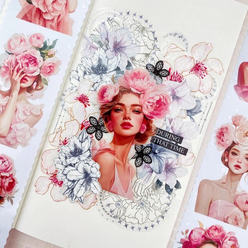 JDSZマステ繁花 6cm×10M(100cmループ)PET