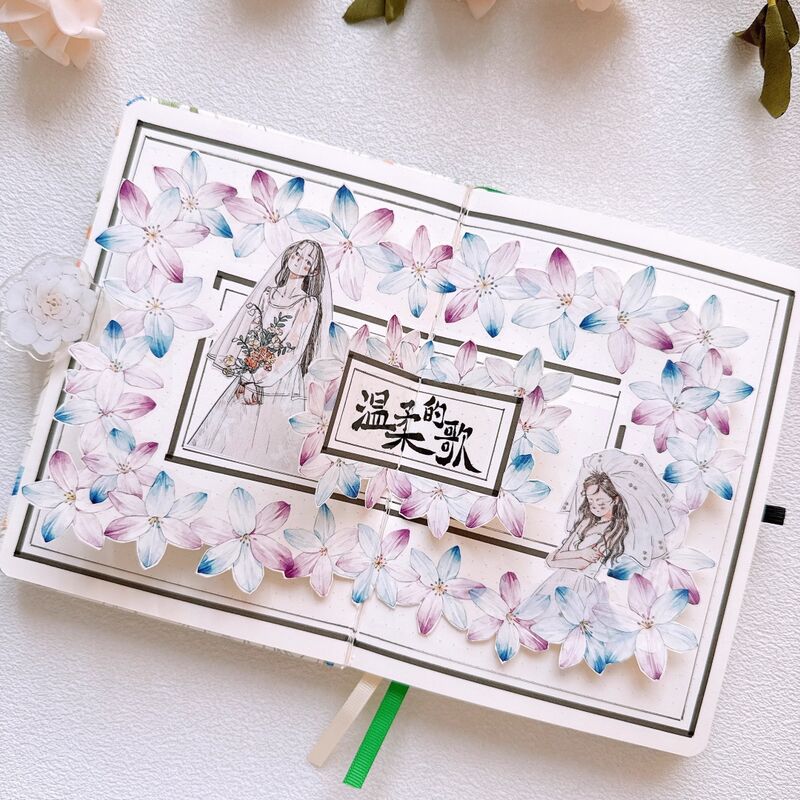 KKYマステ【风雨兰】5cm×5M(125cmループ)PET