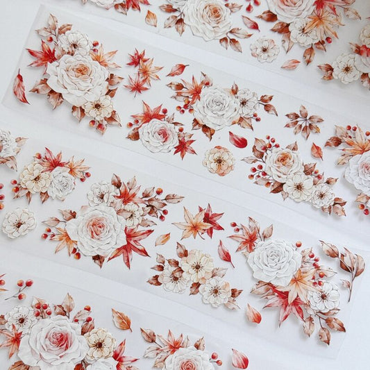 KKYマステ【枫林晚】6cm×5M(100cmループ)PET