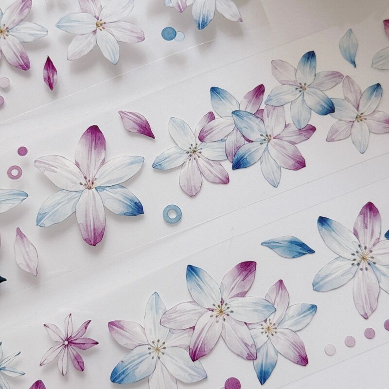 KKYマステ【风雨兰】5cm×5M(125cmループ)PET