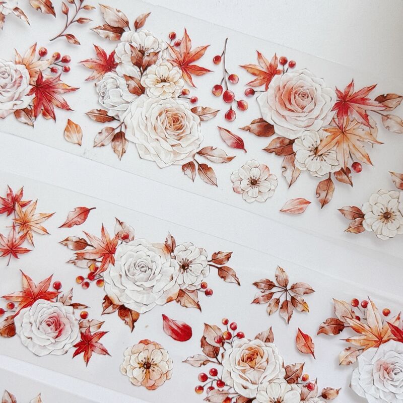 KKYマステ【枫林晚】6cm×5M(100cmループ)PET