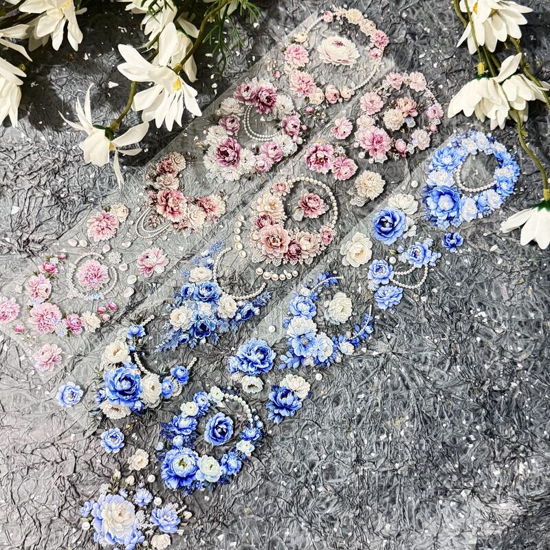 QYマステ8月新作Lace Garland 6cm×5M 貝殻光