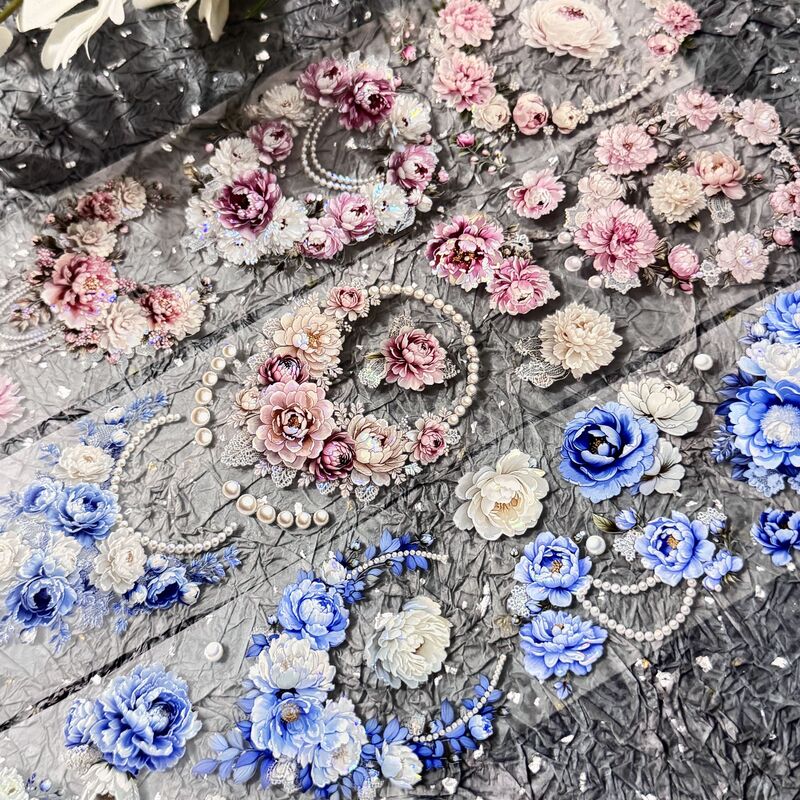 QYマステ8月新作Lace Garland 6cm×5M 貝殻光